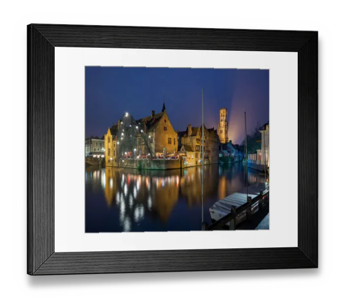 Framed Print : Magical Bruges Framed Print : Magical Bruges