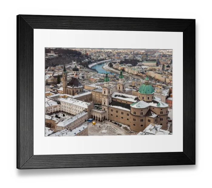 Framed Print : Salzburg Cathedral Framed Print : Salzburg Cathedral