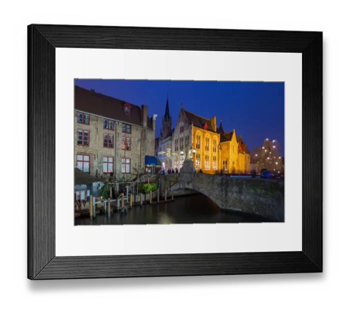 Framed Print : Medieval Crossing Framed Print : Medieval Crossing