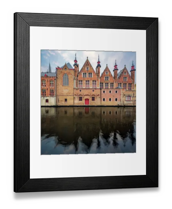 Framed Print : Painterly Reflection Framed Print : Painterly Reflection