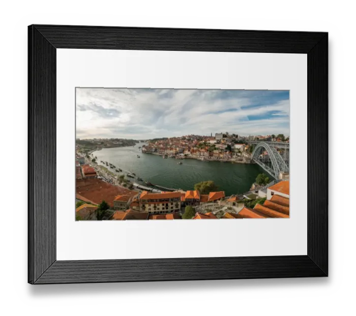Framed Print : Iconic Porto Bridge