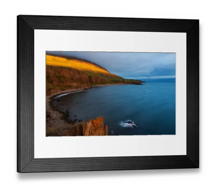 Framed Print : Akureyri Beach Framed Print : Akureyri Beach