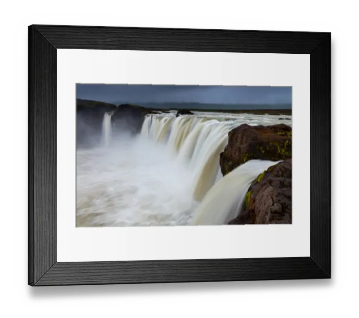Framed Print : Waterfall of the Gods Framed Print : Waterfall of the Gods