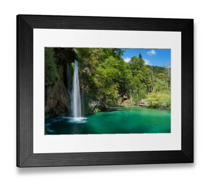 Framed Print : Plitvice Lakes - Eden Framed Print : Plitvice Lakes - Eden