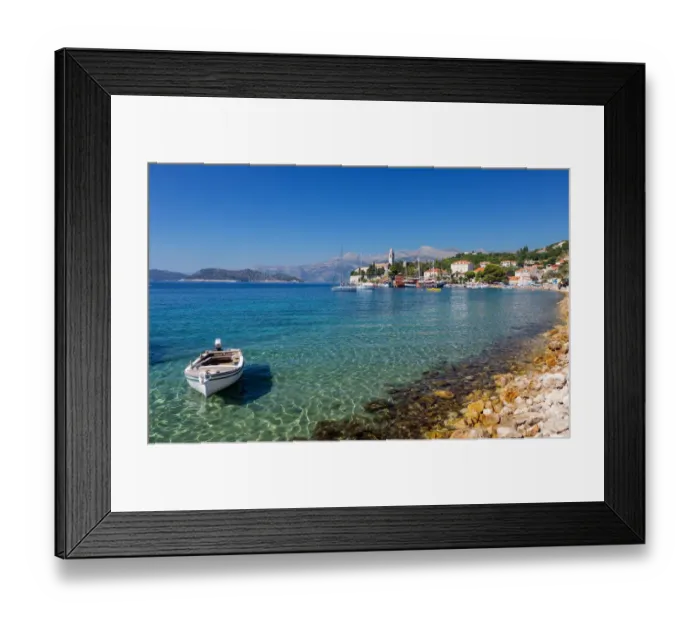 Framed Print : Island Perfection