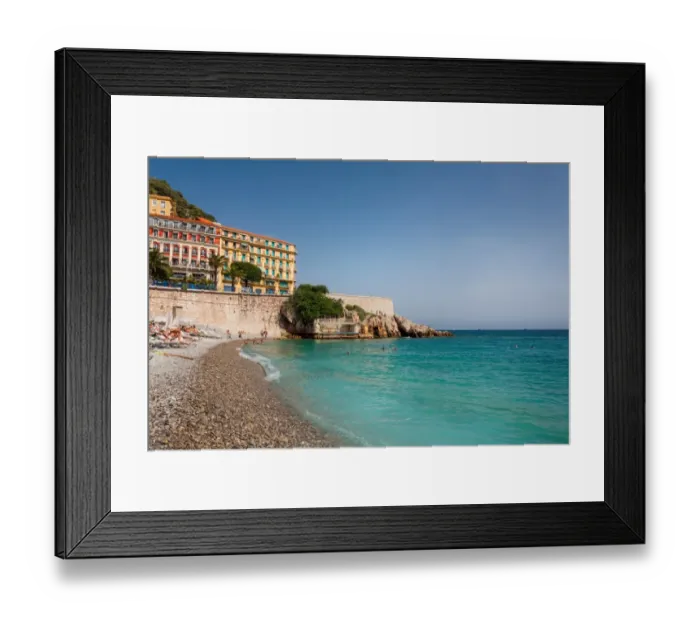 Framed Print : French blues