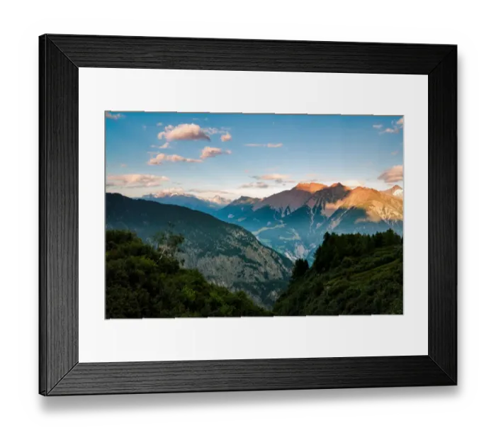 Framed Print : Alpine Light