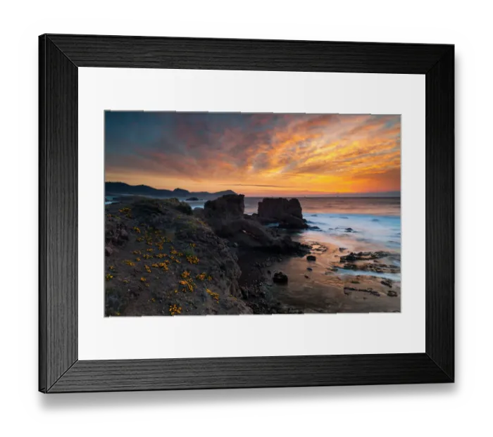 Framed Print : Dramatic Coastline Framed Print : Dramatic Coastline