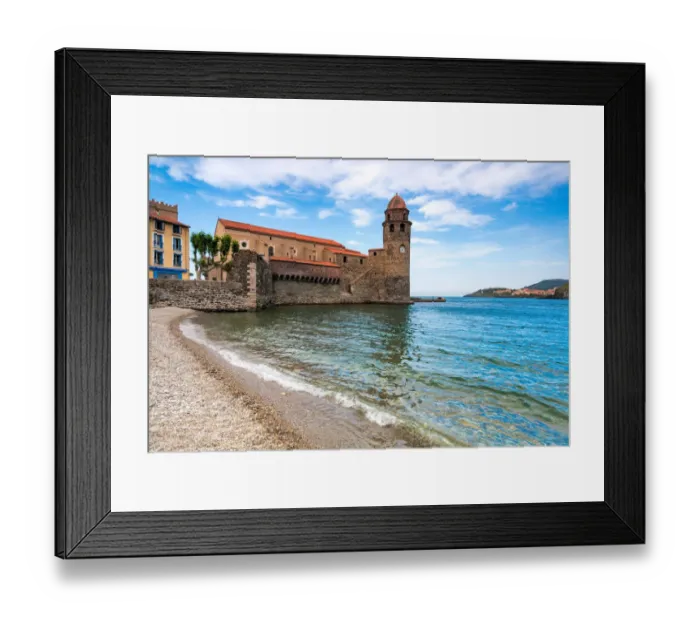 Framed Print : Collioure Bell Tower