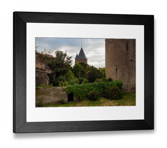 Framed Print : Medieval Towers