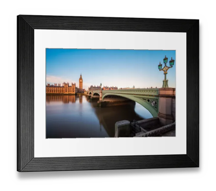 Framed Print : The Westminster Bridge Framed Print : The Westminster Bridge