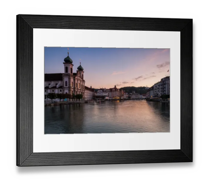 Framed Print : Lucerne Baroque Framed Print : Lucerne Baroque