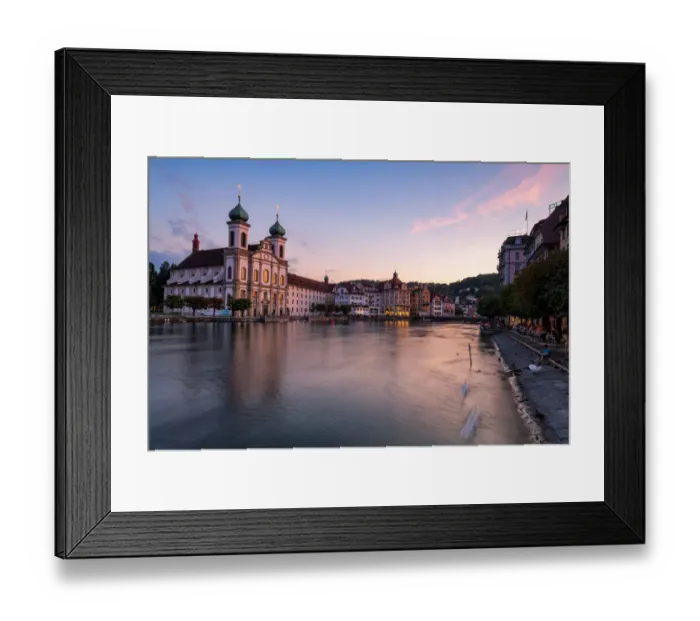 Framed Print : Lucerne Baroque Framed Print : Lucerne Baroque