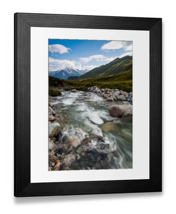 Framed Print : Mountain Purity Framed Print : Mountain Purity