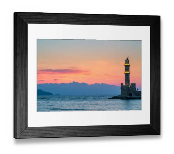 Framed Print : Romantic Chania Framed Print : Romantic Chania