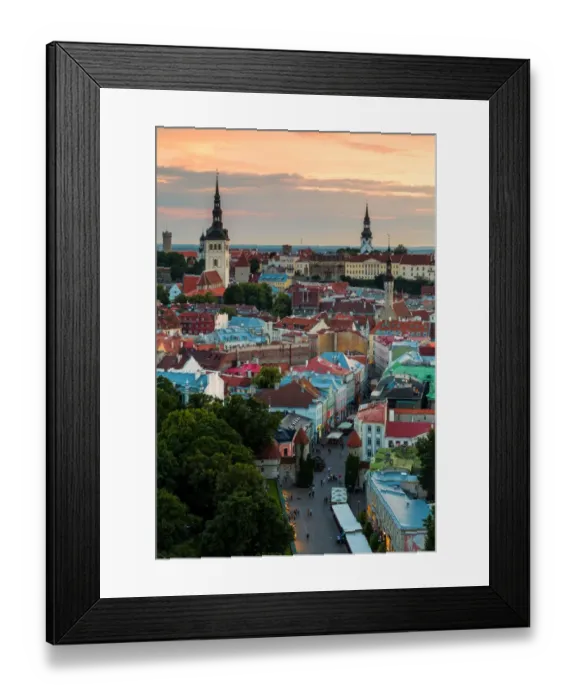Framed Print : Magical Tallinn Framed Print : Magical Tallinn
