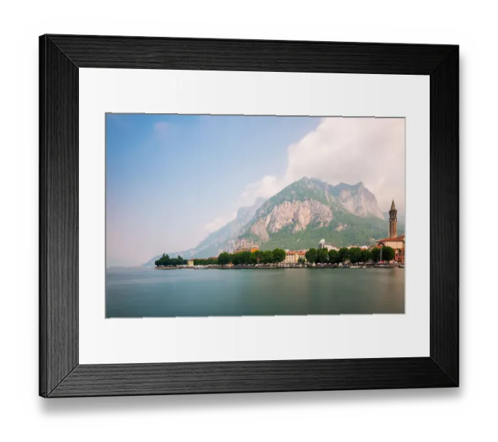 Framed Print : Lecco Atmosphere Framed Print : Lecco Atmosphere