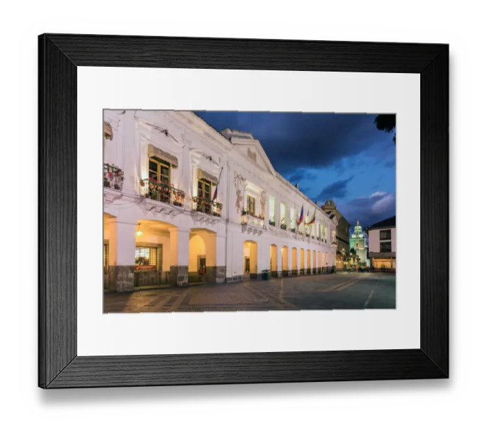 Framed Print : Colonial Ecuador Framed Print : Colonial Ecuador