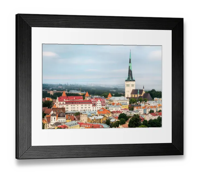 Framed Print : Mystical Tallinn Framed Print : Mystical Tallinn