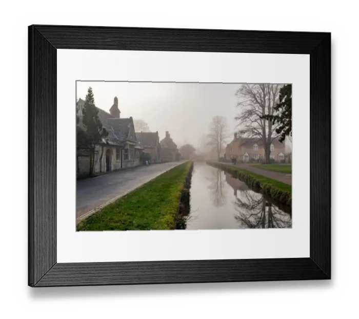 Framed Print : Lower Slaughter Framed Print : Lower Slaughter