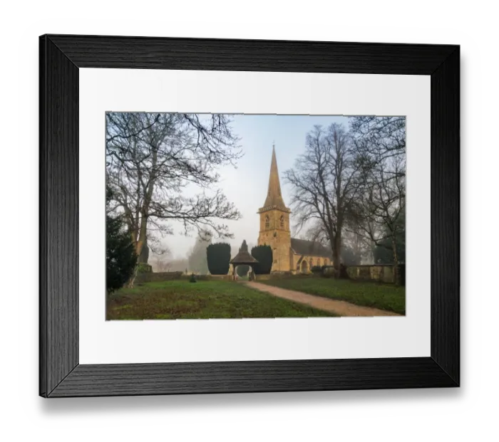 Framed Print : Lower Slaughter Framed Print : Lower Slaughter