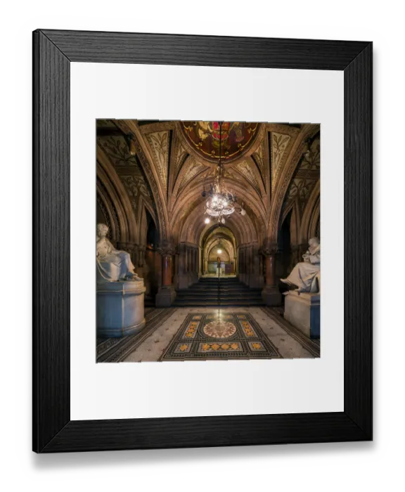 Framed Print : Gothic Interior Framed Print : Gothic Interior