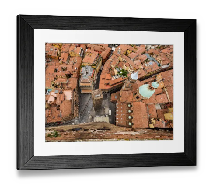 Framed Print : Bologna Vertigo Framed Print : Bologna Vertigo
