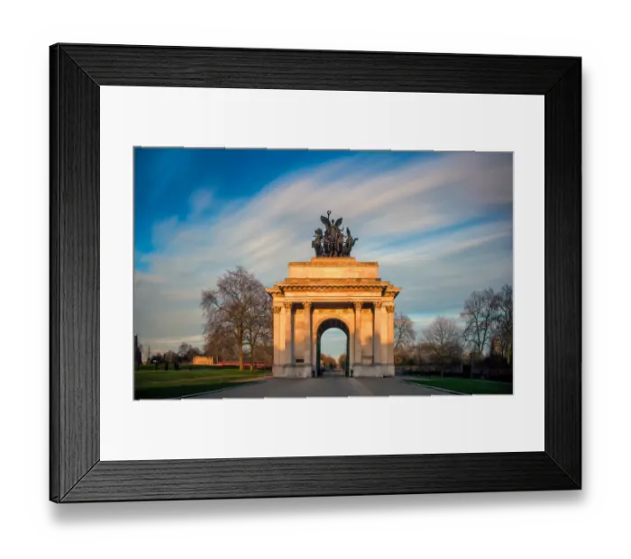 Framed Print : Golden Arch