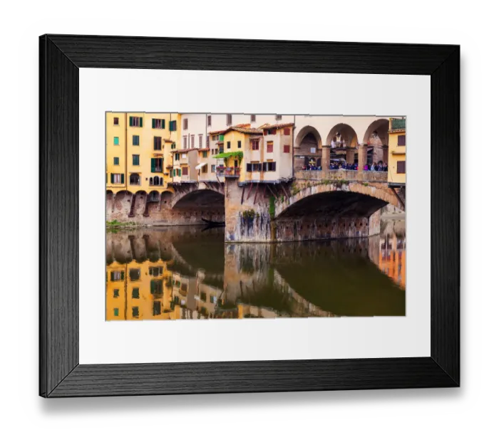 Framed Print : the Ponte Vecchio Framed Print : the Ponte Vecchio
