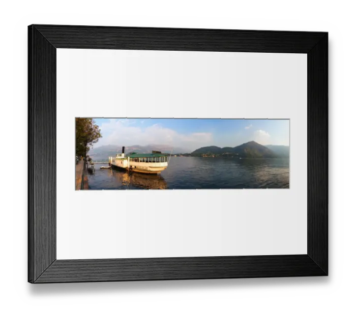 Framed Print : Como Panorama Framed Print : Como Panorama