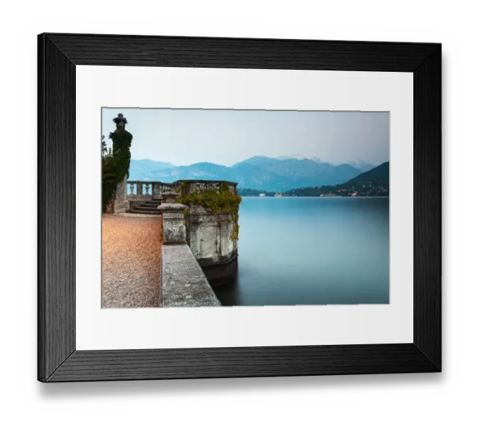 Framed Print : Como Twilight Framed Print : Como Twilight