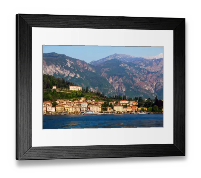 Framed Print : Bellagio View Framed Print : Bellagio View