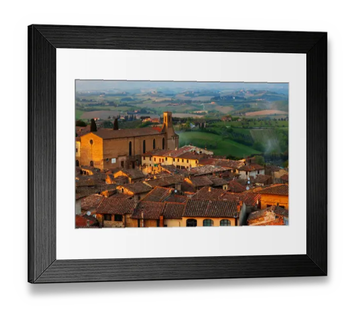 Framed Print : Tuscan Charm Framed Print : Tuscan Charm