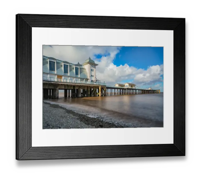 Framed Print : Penarth Pier Framed Print : Penarth Pier