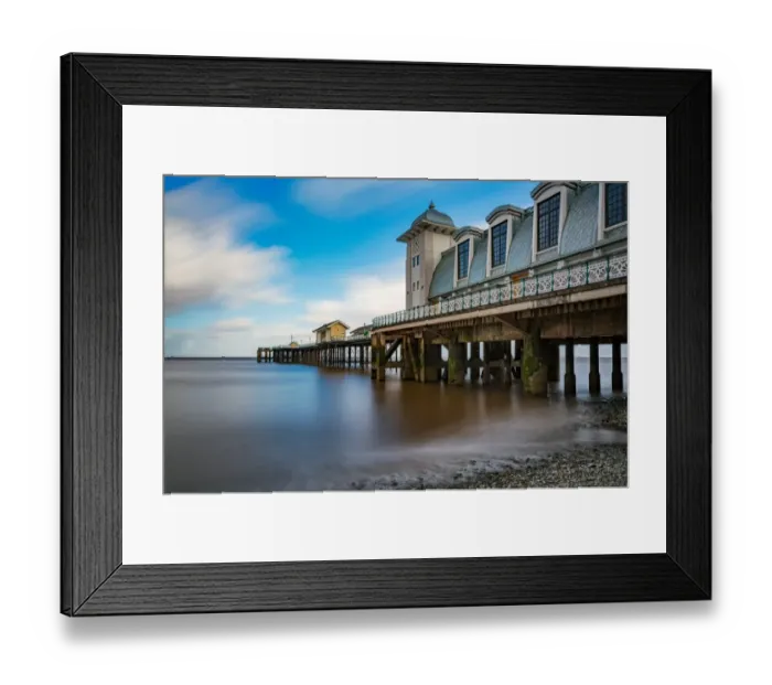 Framed Print : Penarth Pier, Vale of Glamorgan Framed Print : Penarth Pier, Vale of Glamorgan