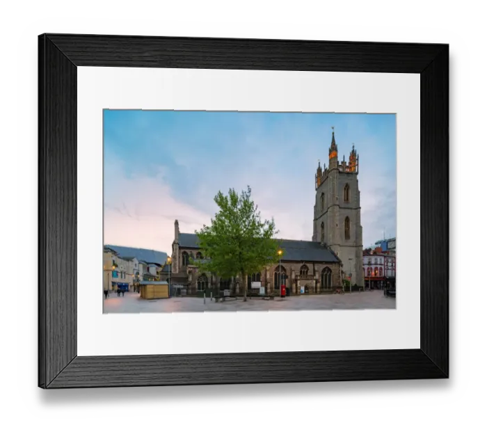 Framed Print : St John the Baptist, Cardiff Framed Print : St John the Baptist, Cardiff