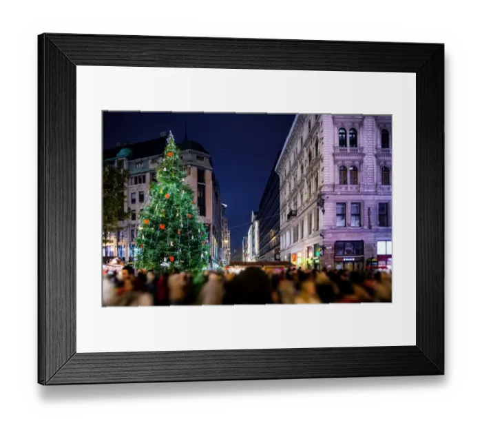 Framed Print : Budapest - Christmas Market Framed Print : Budapest - Christmas Market