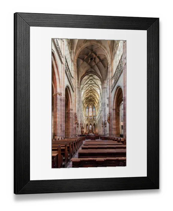 Framed Print : St Vitus Cathedral