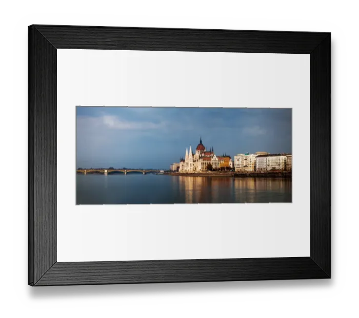 Framed Print : Budapest - Danube Parliament