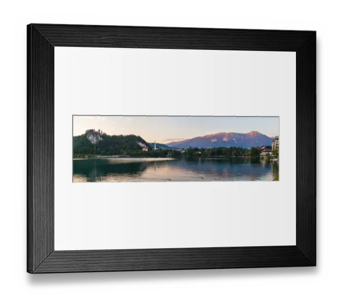 Framed Print : Lake Bled Romance Framed Print : Lake Bled Romance
