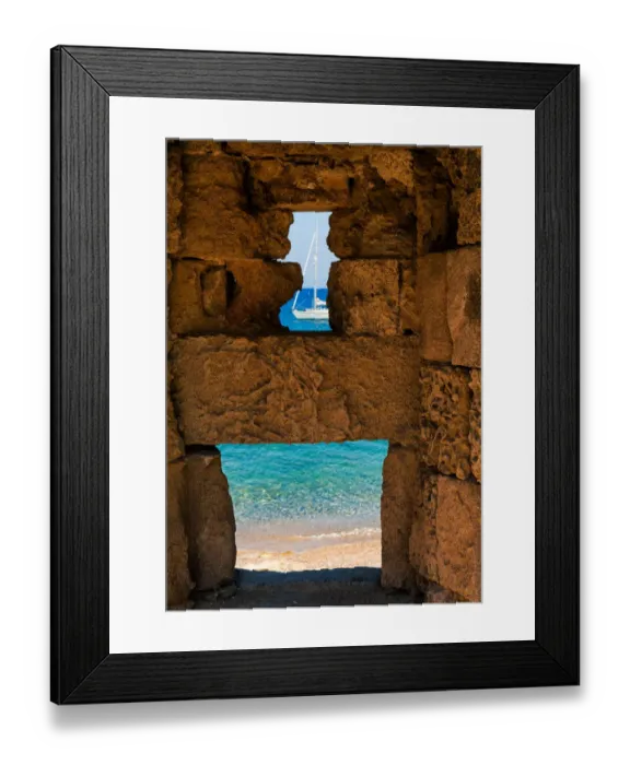 Framed Print : Medieval Blues