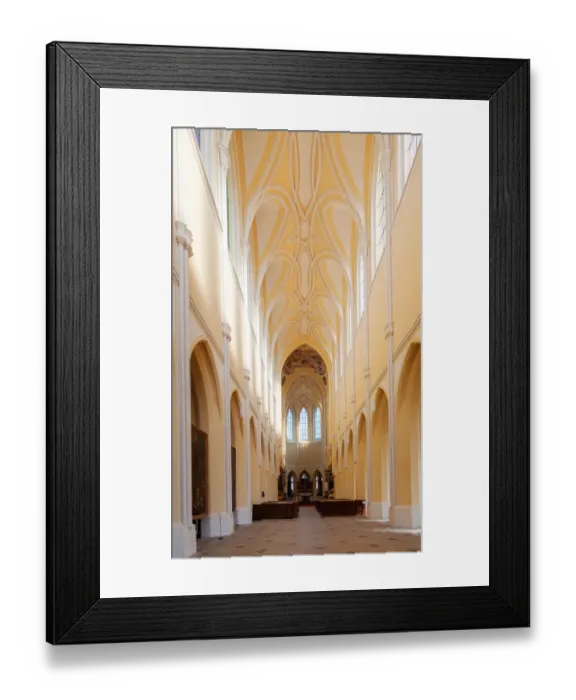 Framed Print : Gothic Interior Framed Print : Gothic Interior