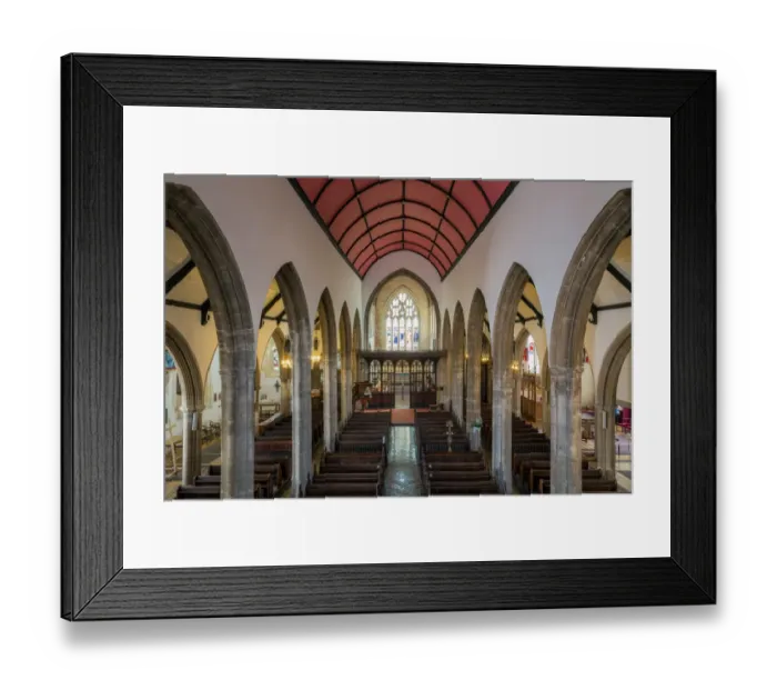 Framed Print : Gothic Interior Framed Print : Gothic Interior