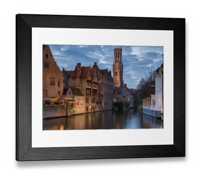 Framed Print : Magical Bruges Framed Print : Magical Bruges