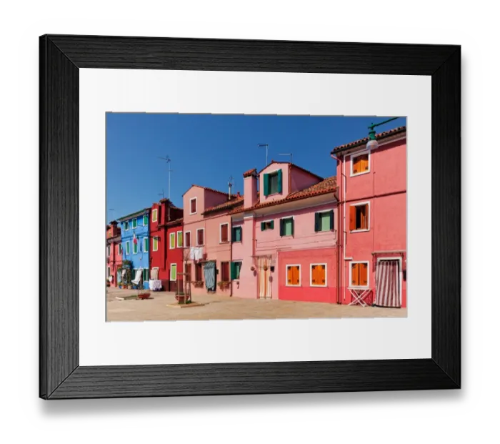 Framed Print : Popping Colour