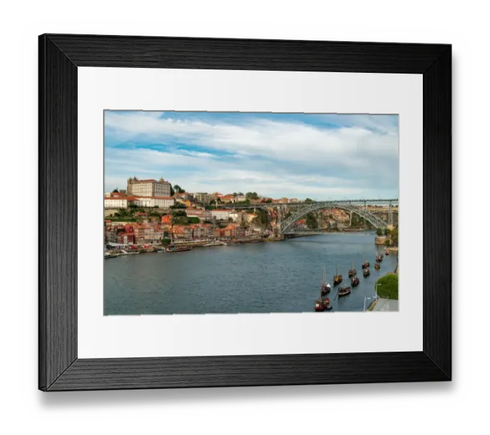 Framed Print : Iconic Porto Bridge Framed Print : Iconic Porto Bridge
