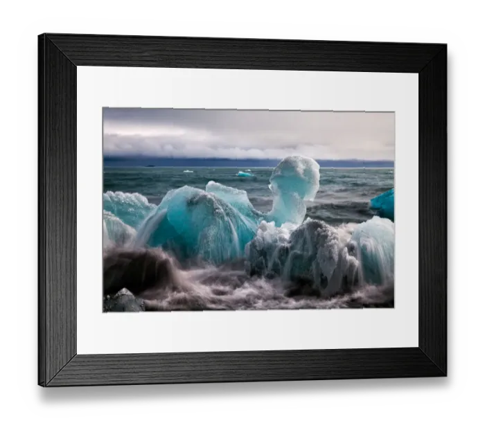 Framed Print : Ice Sculpting Framed Print : Ice Sculpting
