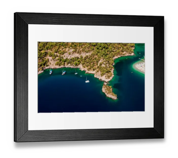 Framed Print : Turkey beaches Framed Print : Turkey beaches