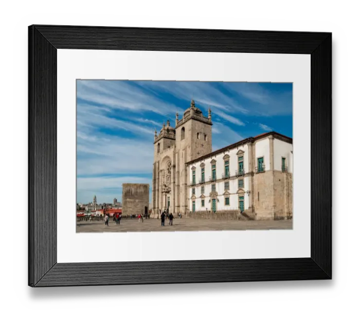 Framed Print : Porto Cathedral