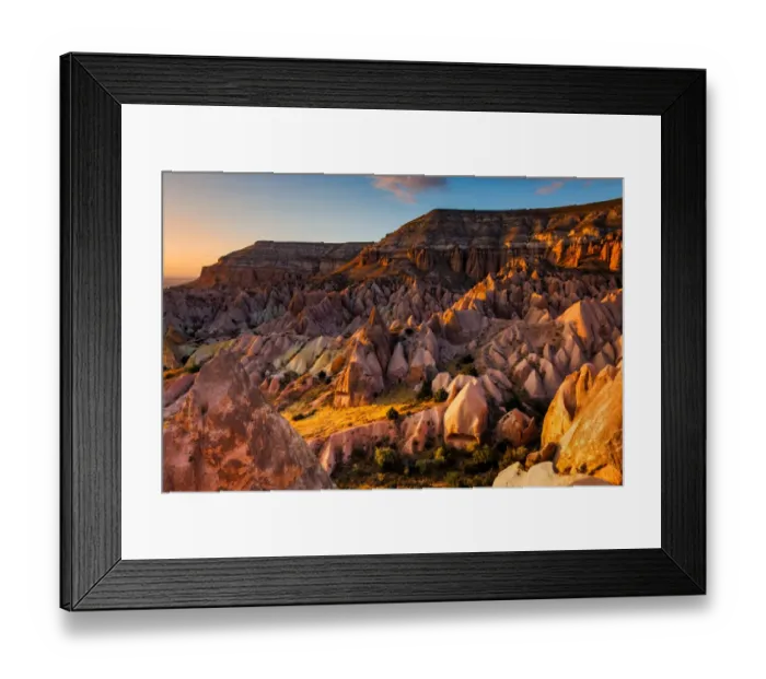 Framed Print : Rock formation